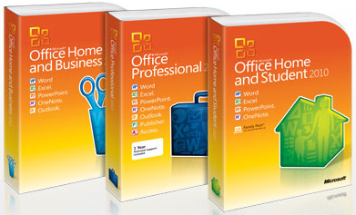 Microsoft Office Product Range Microsoft Office Product Range
